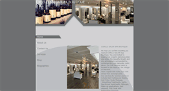 Desktop Screenshot of capellisalonspaboutique.com